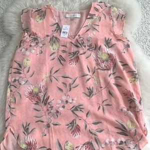 NWT LOFT floral shirt